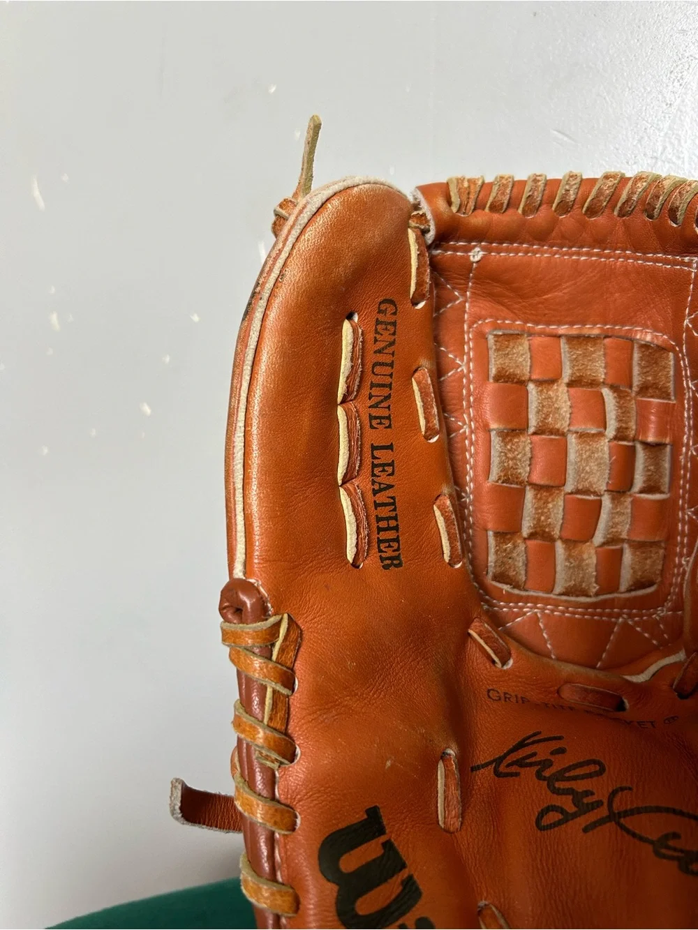 VTG Kirby Puckett Wilson Autograph Model A2151  R Throw 10” Baseball Glove Youth
